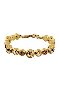 Dyrberg Kern Dyrberg/Kern Calice Bracelet, Color: Gold/Brown, Onesize, Women