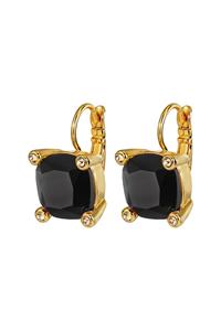 Dyrberg Kern Dyrberg/Kern Tana Earring, Color: Gold/Black, Onesize, Women