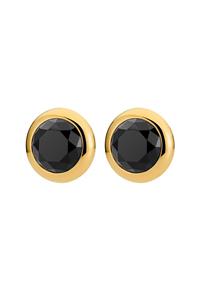 Dyrberg Kern Dyrberg/Kern Rivoli Earring, Color: Gold/Black, Onesize, Women