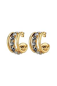 Dyrberg Kern Dyrberg/Kern Helen Earring, Color: Gold/Grey, Onesize, Women