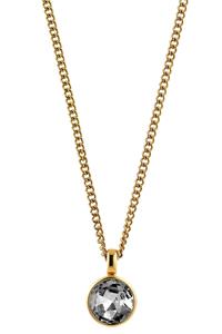 Dyrberg Kern Dyrberg/Kern Ette Necklace, Color: Gold/Grey, Onesize, Women