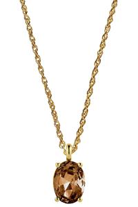 Dyrberg Kern Dyrberg/Kern Barga Necklace, Color: Gold/Brown, Onesize, Women