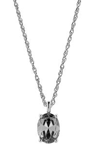 Dyrberg Kern Dyrberg/Kern Barga Necklace, Color: Silver/Grey, Onesize, Women