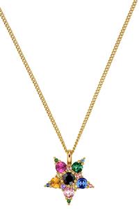 Dyrberg Kern Dyrberg/Kern Lyra Necklace, Color: Gold, Rainbow, Onesize, Women