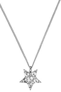 Dyrberg Kern Dyrberg/Kern Lyra Necklace, Color: Silver/Crystal, Onesize, Women