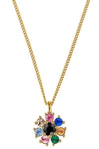 Dyrberg Kern Dyrberg/Kern Delise Necklace, Color: Gold, Rainbow, Onesize, Women