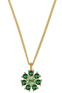 Dyrberg Kern Dyrberg/Kern Delise Necklace, Color: Gold/Green, Onesize, Women