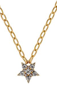 Dyrberg Kern Dyrberg/Kern Sagitta Necklace, Color: Gold/Grey, Onesize, Women