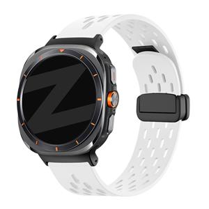 Bandz Samsung Galaxy Watch Ultra D-buckle sport band 'Air' (wit)