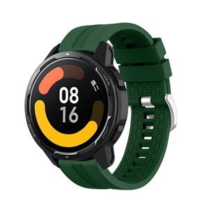 Strap-it Xiaomi Watch S1 extreme silicone band (legergroen)