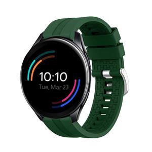 Strap-it OnePlus Watch extreme silicone band (legergroen)