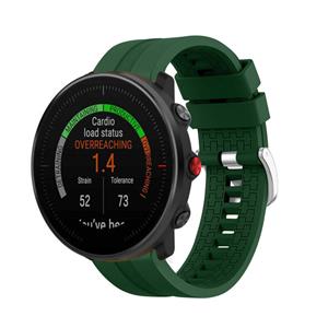 Strap-it Polar Vantage M extreme silicone band (legergroen)