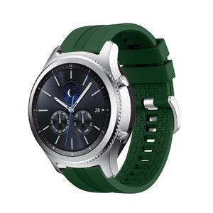 Strap-it Samsung Gear S3 extreme silicone band (legergroen)