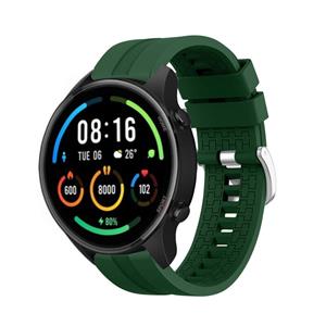 Strap-it Xiaomi Mi Watch extreme silicone band (legergroen)