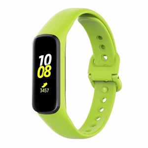 Strap-it Samsung Galaxy Fit 2 siliconen bandje (lime)