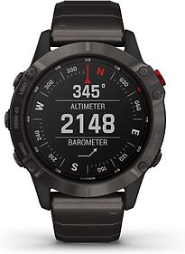 Garmin Fenix 6 47 mm titanium met een titanium met eenalen polsband [Pro Solar Edition] - refurbished