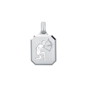 Amor Motief tag Unisex, 925 Sterling Zilver | Stier