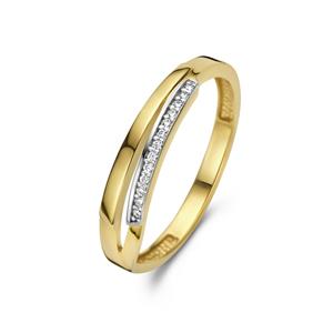 Beloro Monte Napoleone Dames Ring 9 karaat - Goud - 18.50 mm / maat 58