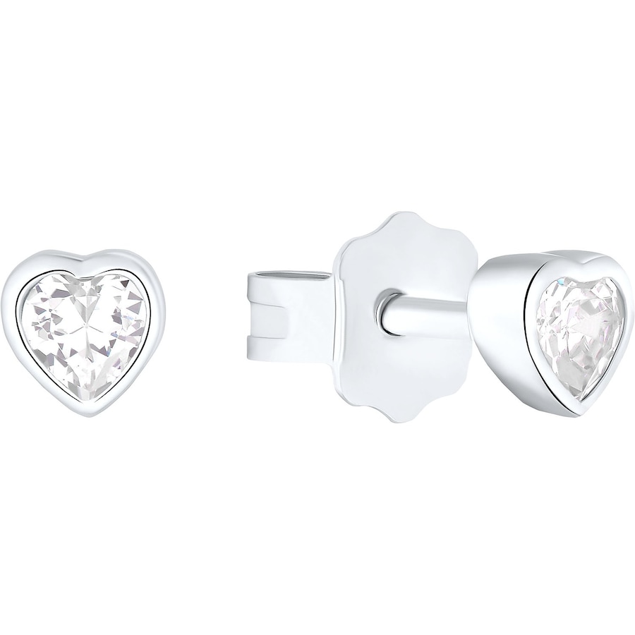 Prinzessin Lillifee Oorbellen voor meisjes, 925 sterling zilver, zirkonia synth. | Hart