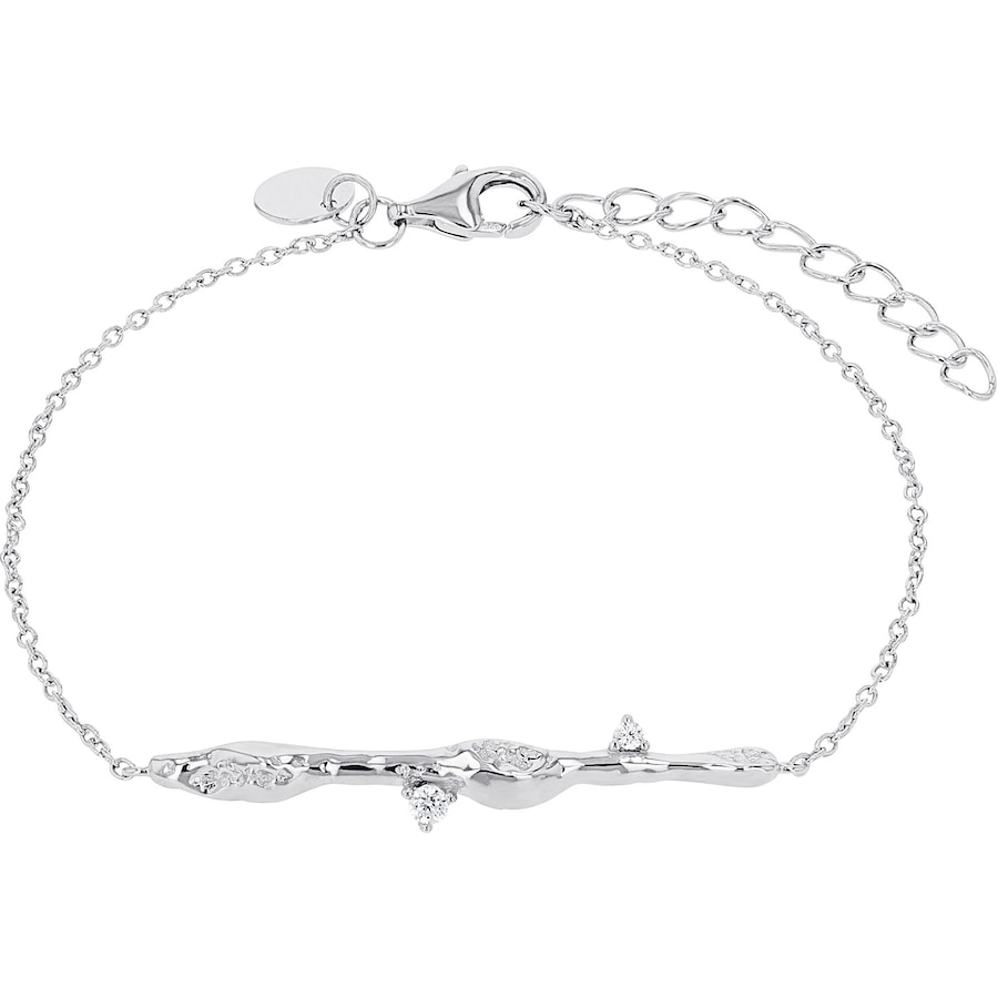 NOELANI Armband voor dames, 925 Sterling zilver, zirkonia synth.