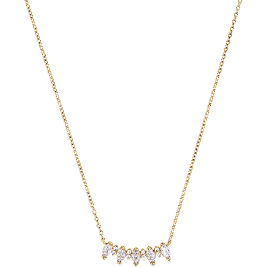 NOELANI Ketting met hanger voor dames, 925 Sterling zilver, zirkonia synth.