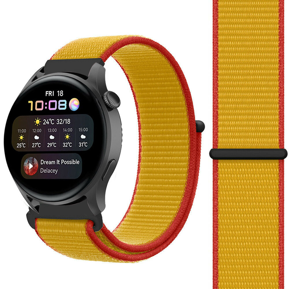 Strap-it Huawei Watch 3 (Pro) nylon band (Duitsland)