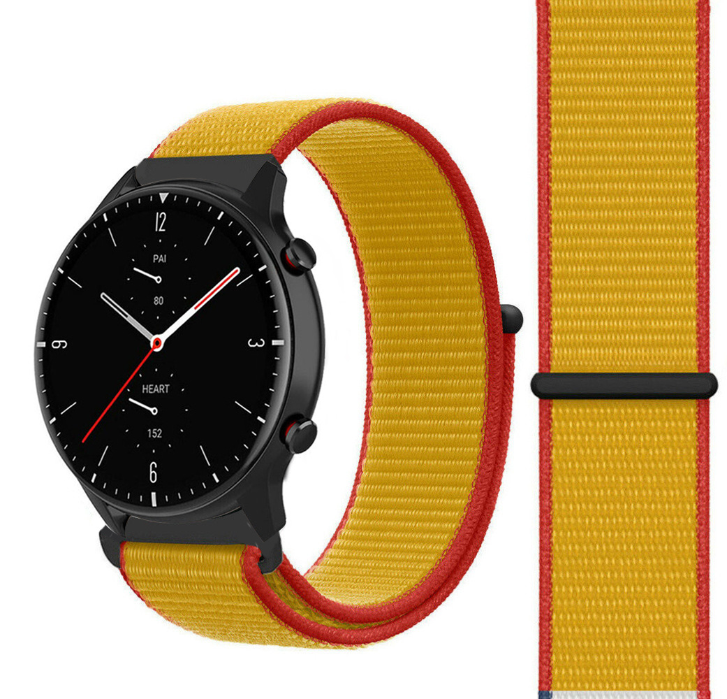 Strap-it Amazfit GTR 2 nylon band (Duitsland)