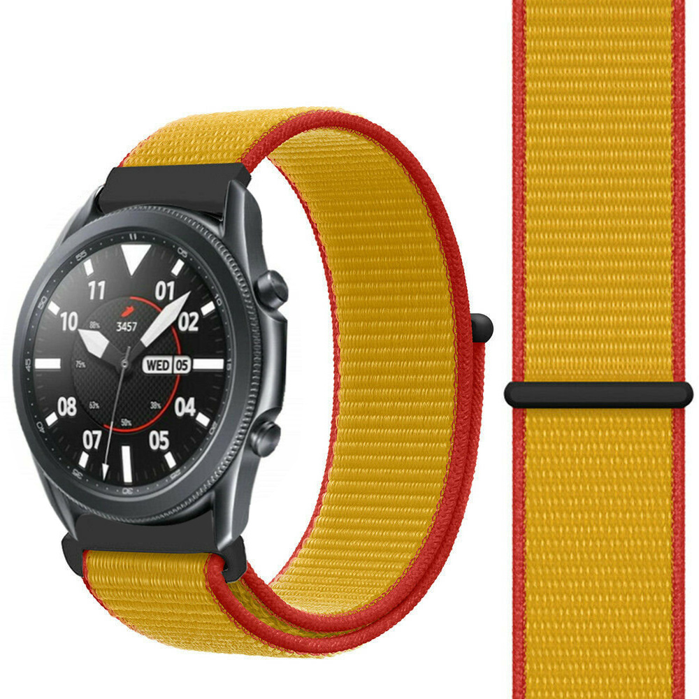 Strap-it Samsung Galaxy Watch 3 45mm nylon band (Duitsland)