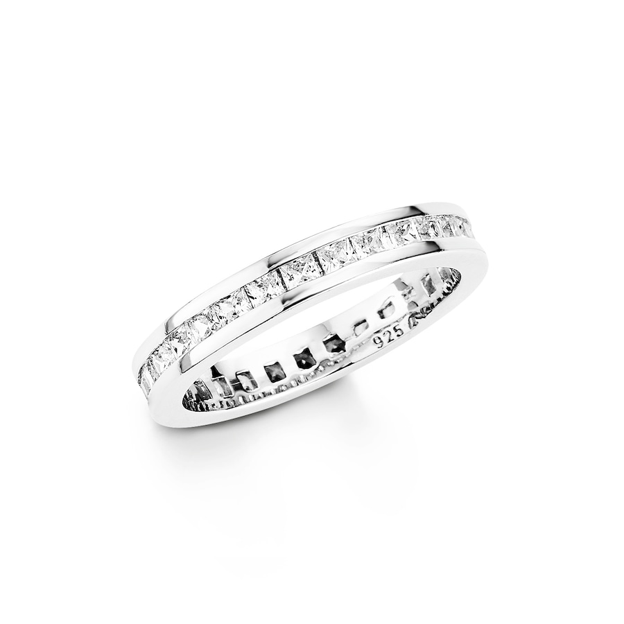 Amor Ring voor dames, 925 Sterling zilver, zirkonia synth.