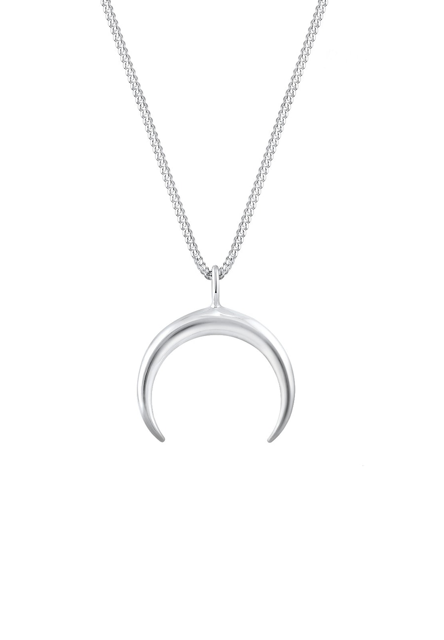 Elli Dames Halve Maan Astro Blogger in 925 Sterling Zilver Zilver