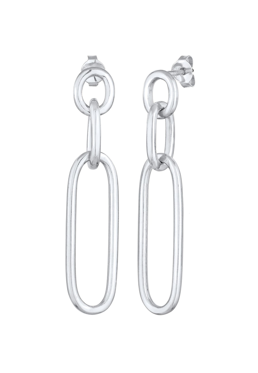 Elli Dames Oor hanger Kettingoptiek Basis in 925 Sterling Zilver