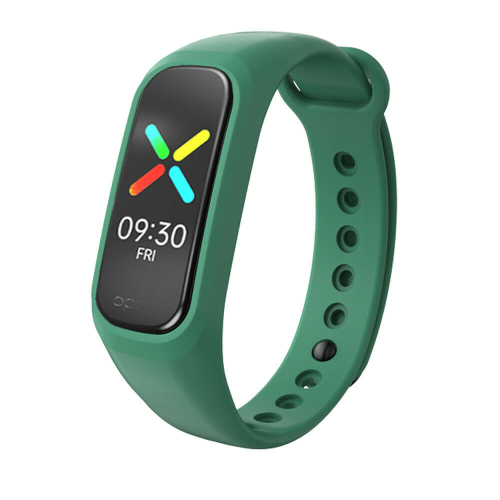 Strap-it Oppo band siliconen bandje (groen)