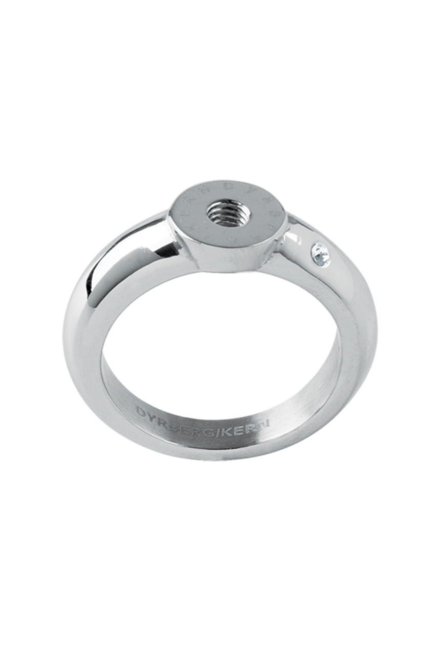 Dyrberg Kern Dyrberg/Kern Ring , Color: Silver/Crystal, Ii/, Women