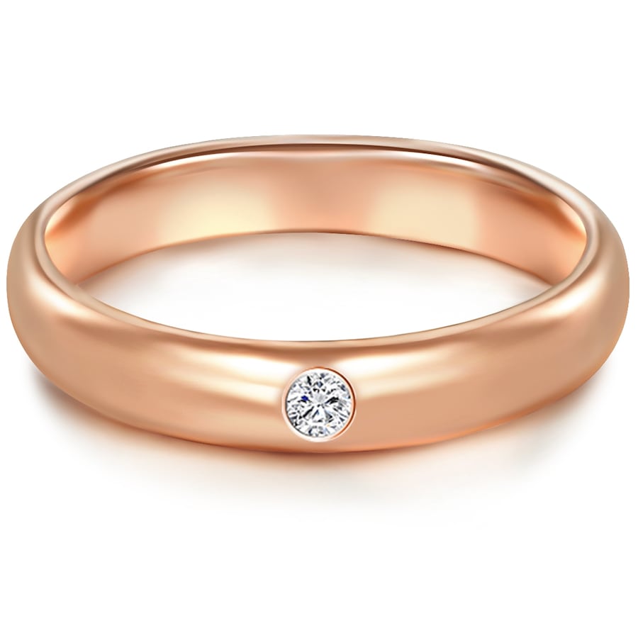 Trilani Ring van Sterling zilver in Roségoud