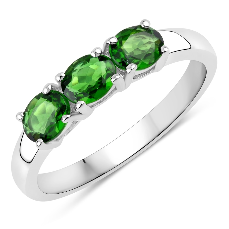 Rafaela Donata Ring Sterling zilver Chroom diopside in Zilver