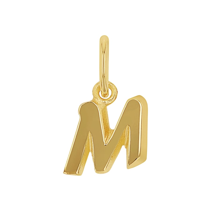 Amor Hanger met motief voor dames en heren, unisex, goud 375 | M