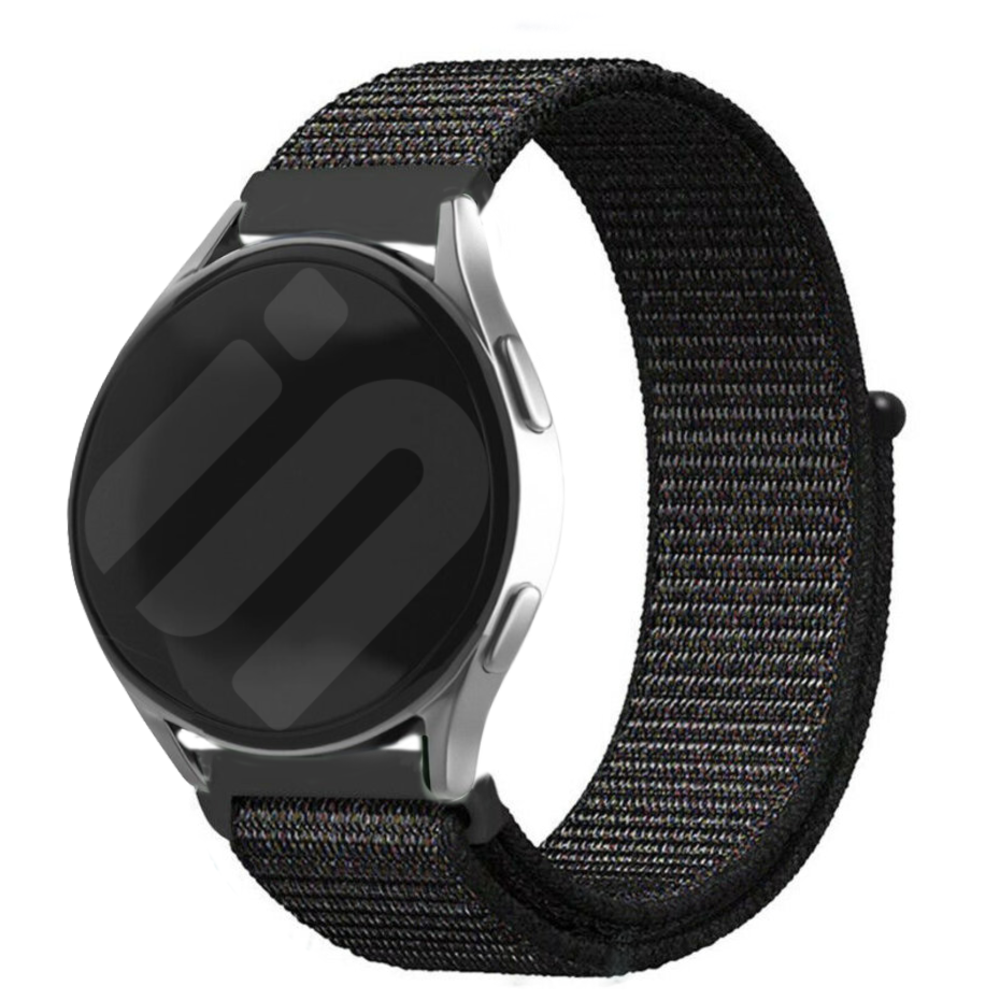 Strap-it Redmi Watch 5 Lite nylon band (zwart)