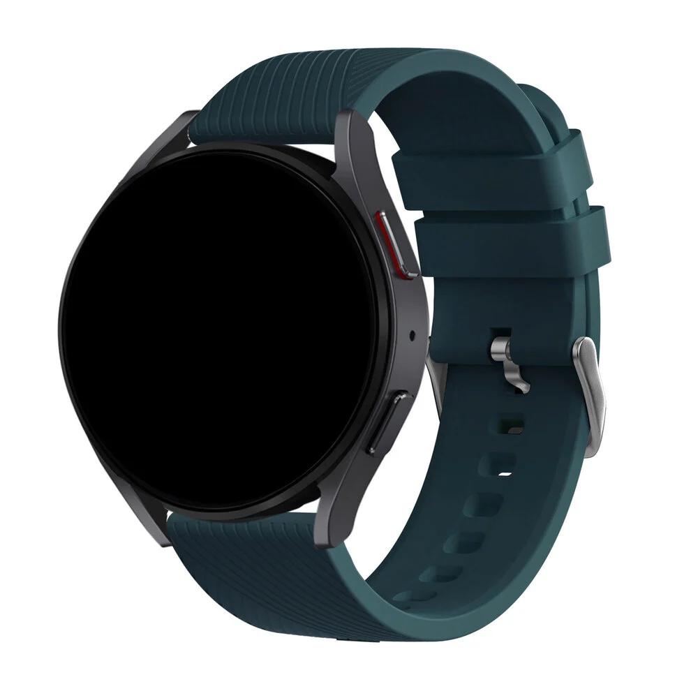 Bandz Redmi Watch 5 Lite siliconen band 'Deluxe' (donkergroen)