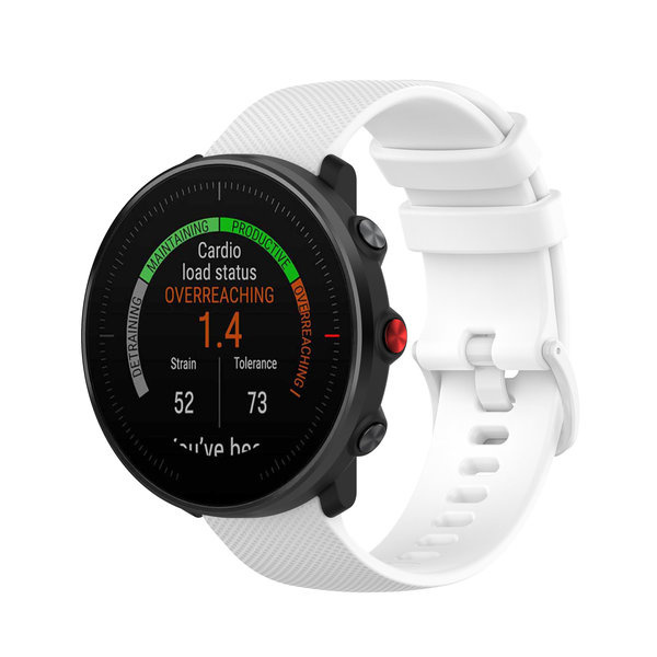 Strap-it Redmi Watch 5 Active luxe siliconen bandje (wit)