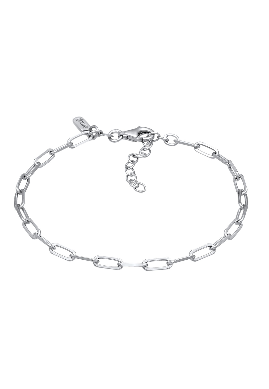 Elli Armband Dames Lange Schakelketting 925 Sterling Zilver Feest / Oud en Nieuw Uitbreidbaar 16cm