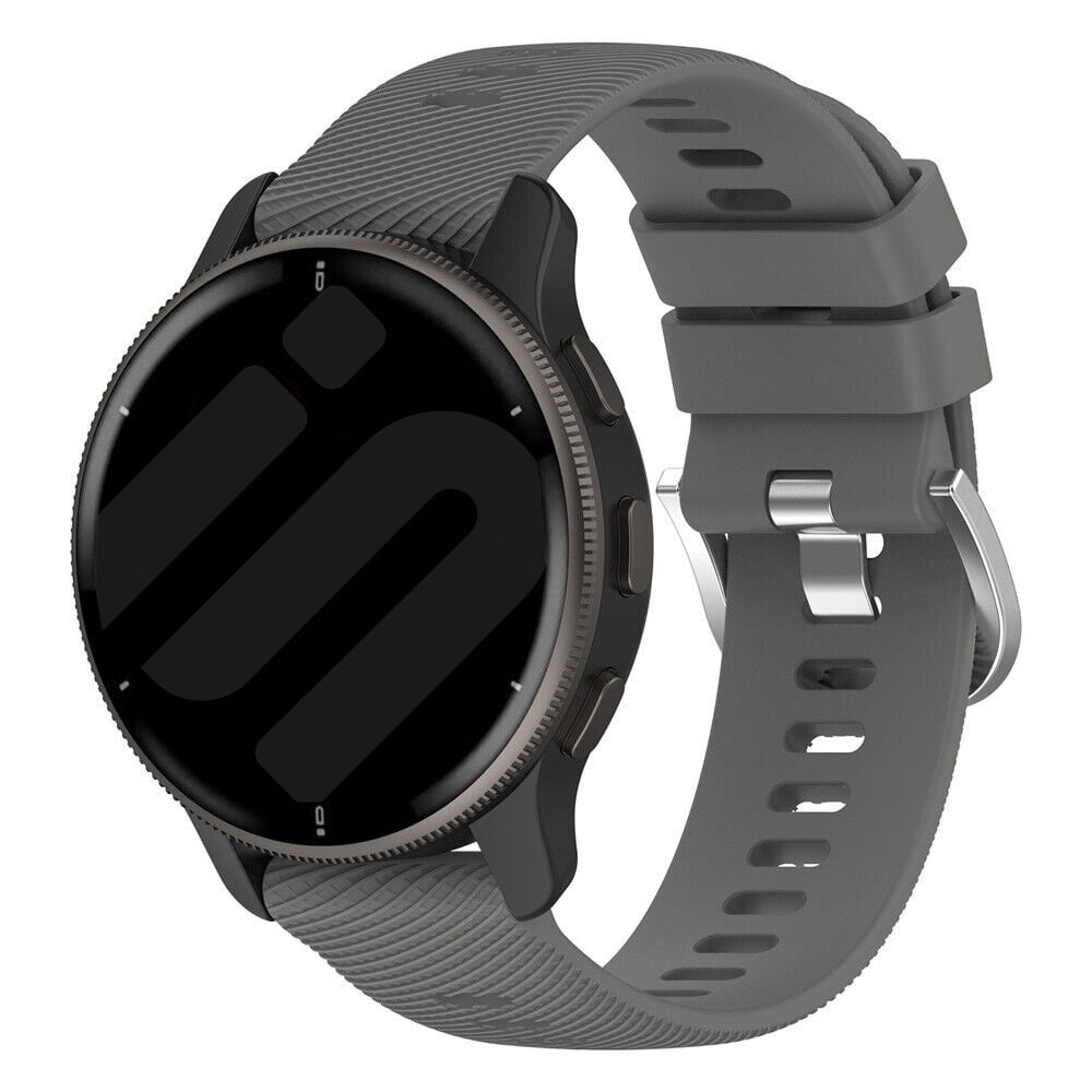 Strap-it Coros Pace Pro siliconen bandje (donkergrijs)