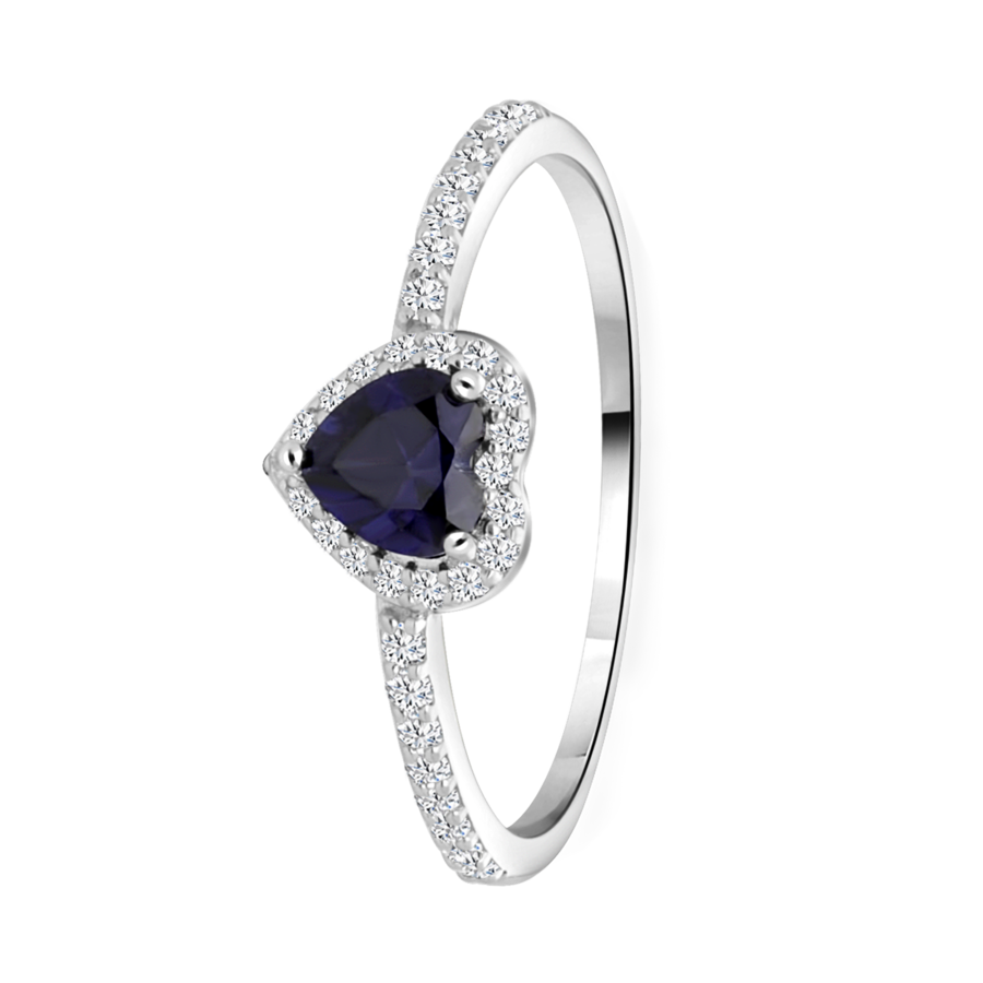 Lucardi Ring Zilver - zilverkleurig