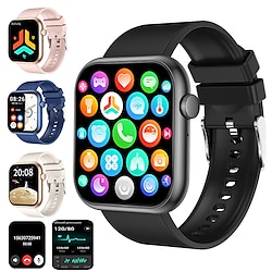 Light in the box imosi qx7 pro niet-invasieve bloedglucose smart watch 2.0 inch smartwatch fitness hardloophorloge bluetooth temperatuur monitoring stappenteller bluetooth oproep compatibel met android ios vrouwen