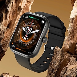 Light in the box nieuwe zw65 smartwatch 2.01 high-definition groot scherm bluetooth oproepinformatie synchronisatie hartslag gezondheid oefening monitoring slaat 30 dagen aan trainings-/slaapgegevens op gezondheid