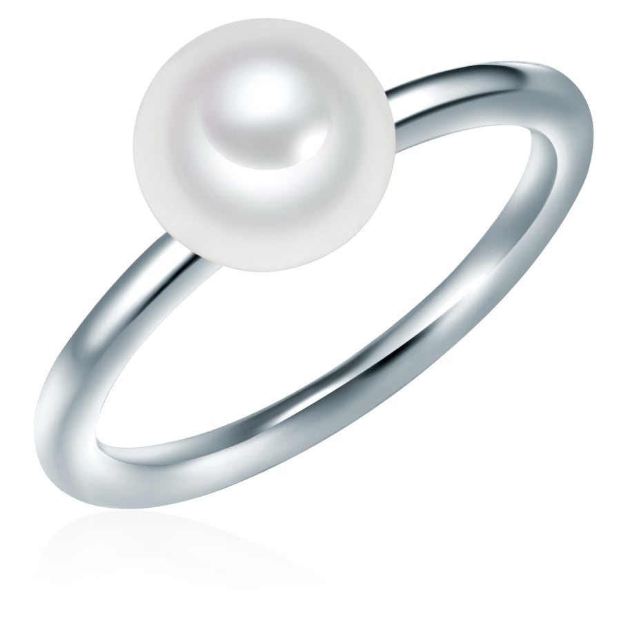 Valero Pearls Zilveren ring Sterling zilver Gekweekte zoetwaterparels in Zilver