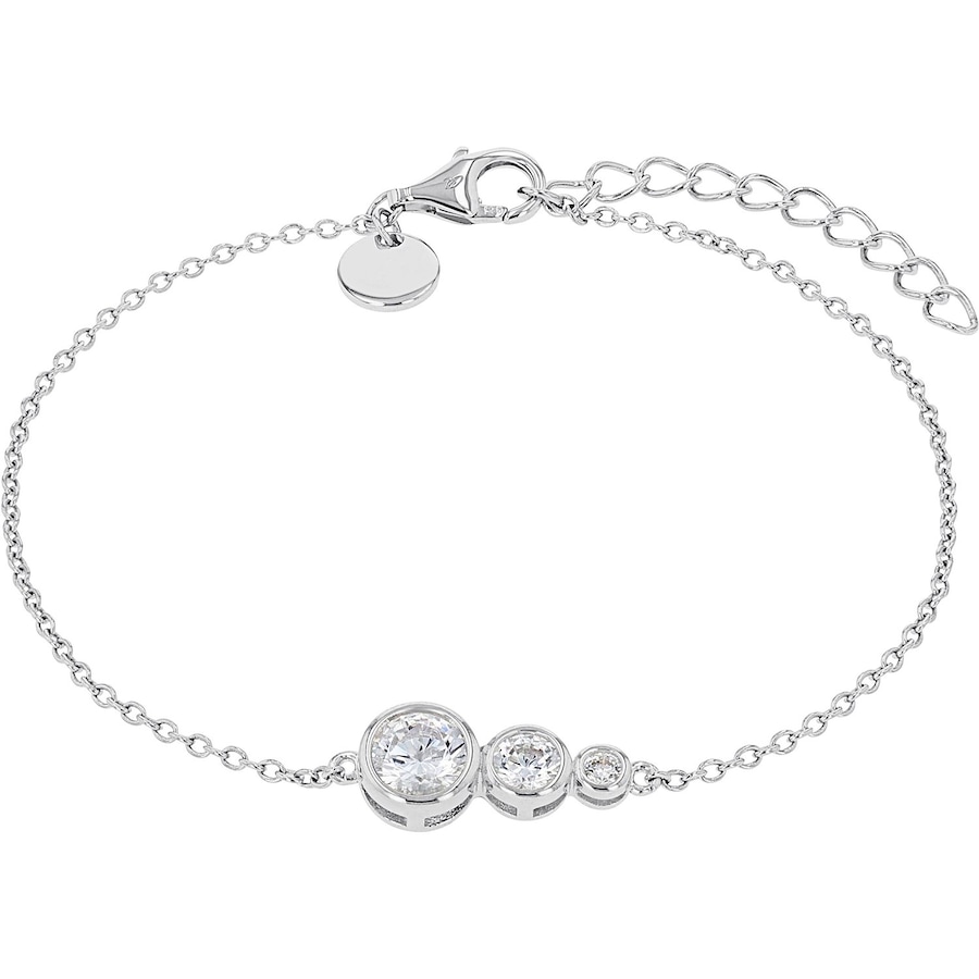 NOELANI Armband voor dames, 925 Sterling zilver, zirkonia synth.