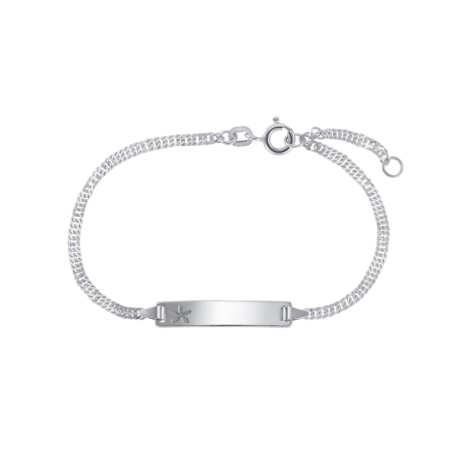 Amor Identiteit Armband voor meisjes, 925 Sterling zilver | bloem