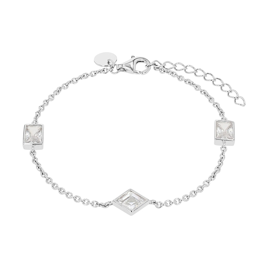 NOELANI Armband voor dames, 925 Sterling zilver, zirkonia synth.