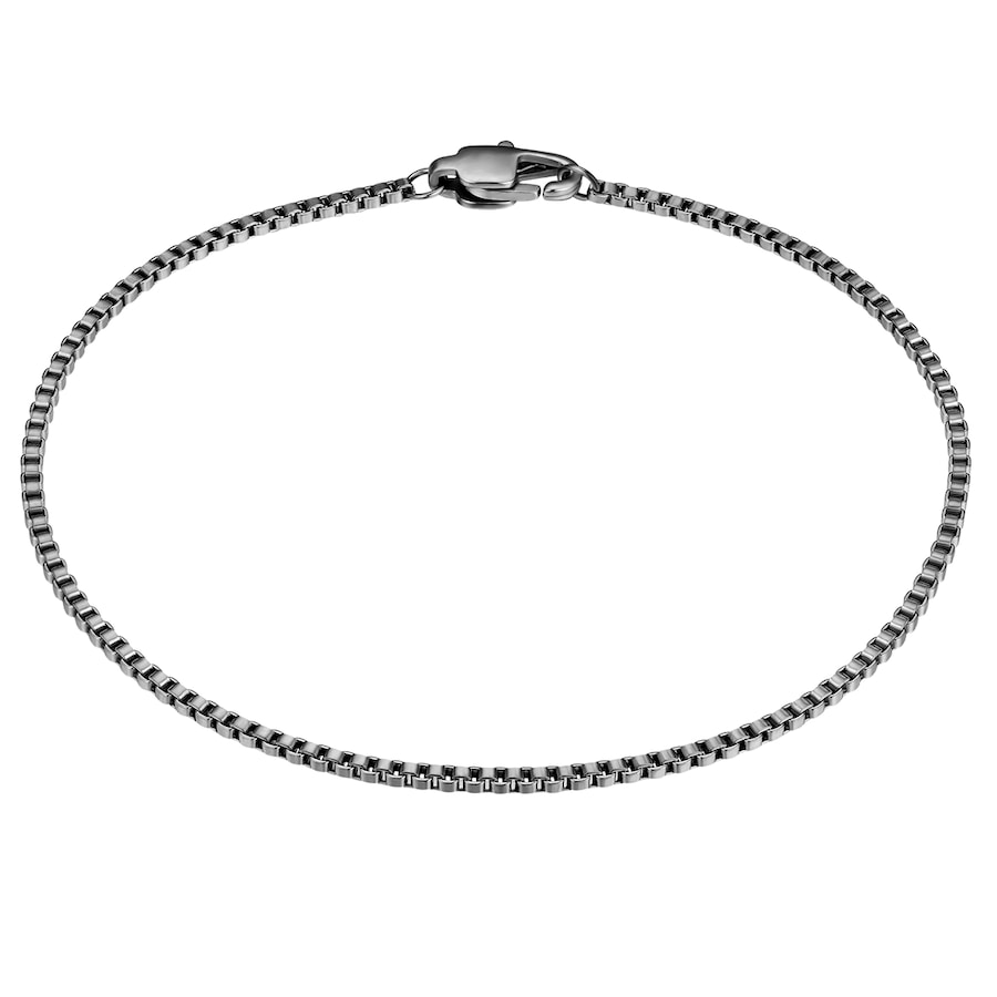 True Rebels Armband van Edelstaal in gunmetal