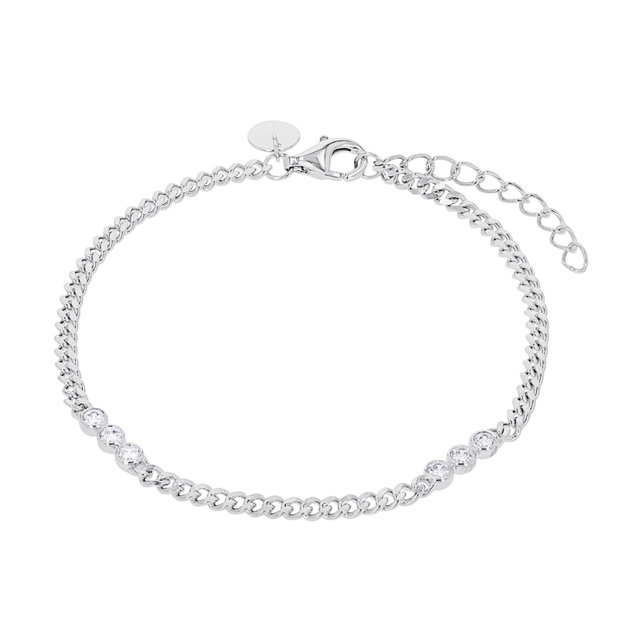 NOELANI Armband voor dames, 925 Sterling zilver, zirkonia synth.